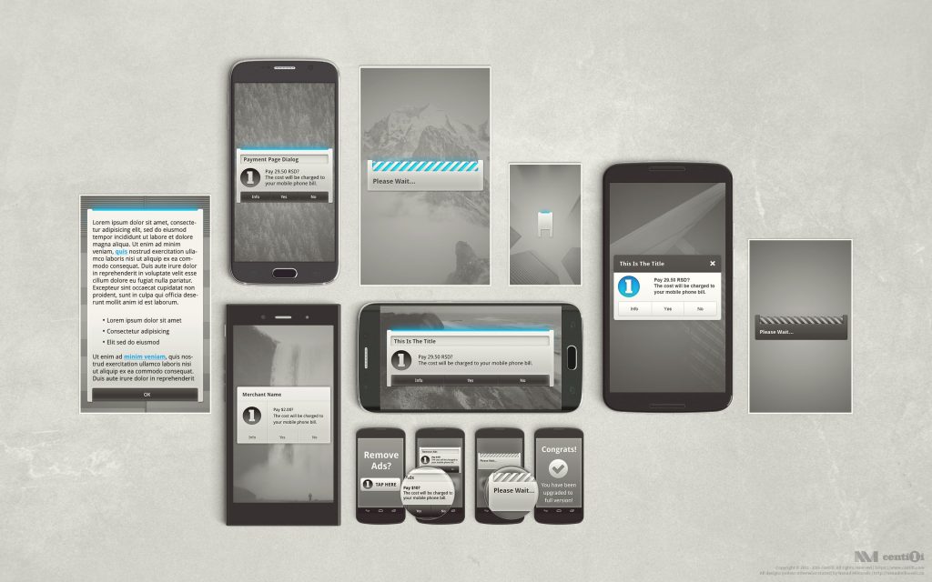 First Android payment library design I created. First Android payment library design I created.