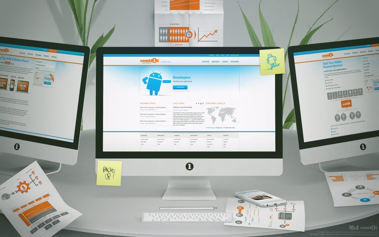 Mobile payments: Old website case study Mobile payments: Old website case study