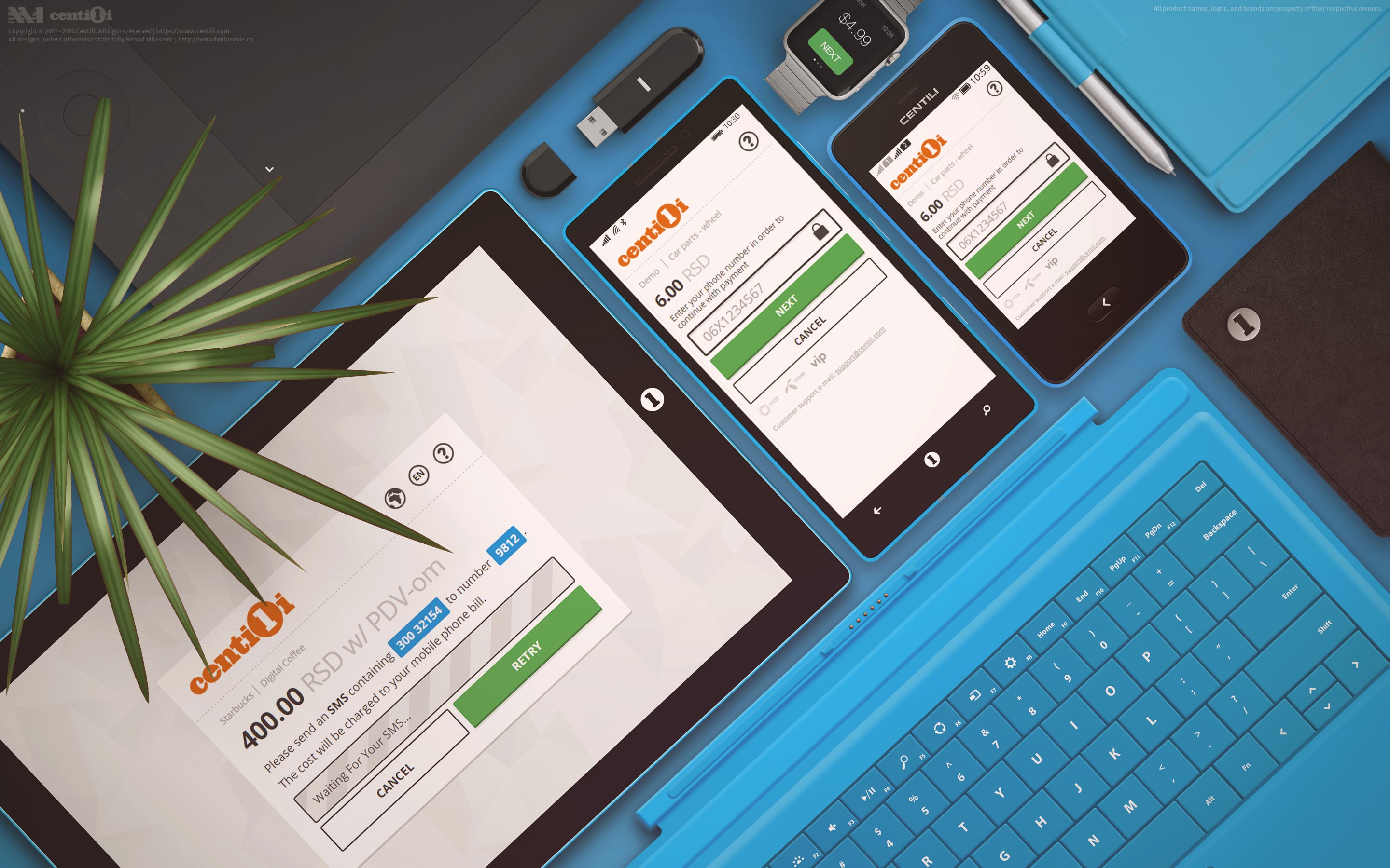 Mobile Payments Faces App