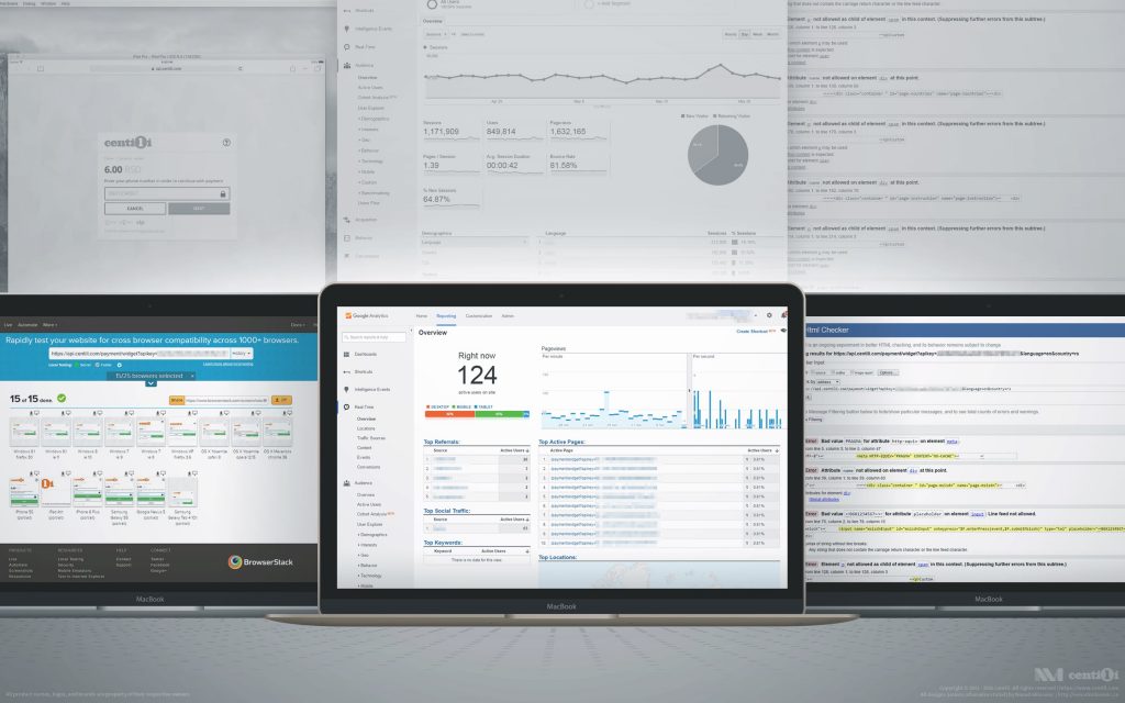 Some of the tools I use for analytics, design testing, code validation etc.