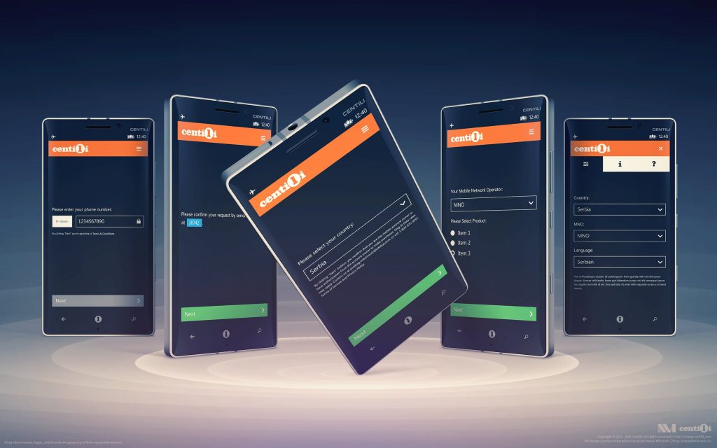 WinPhone prototypes. WinPhone prototypes.